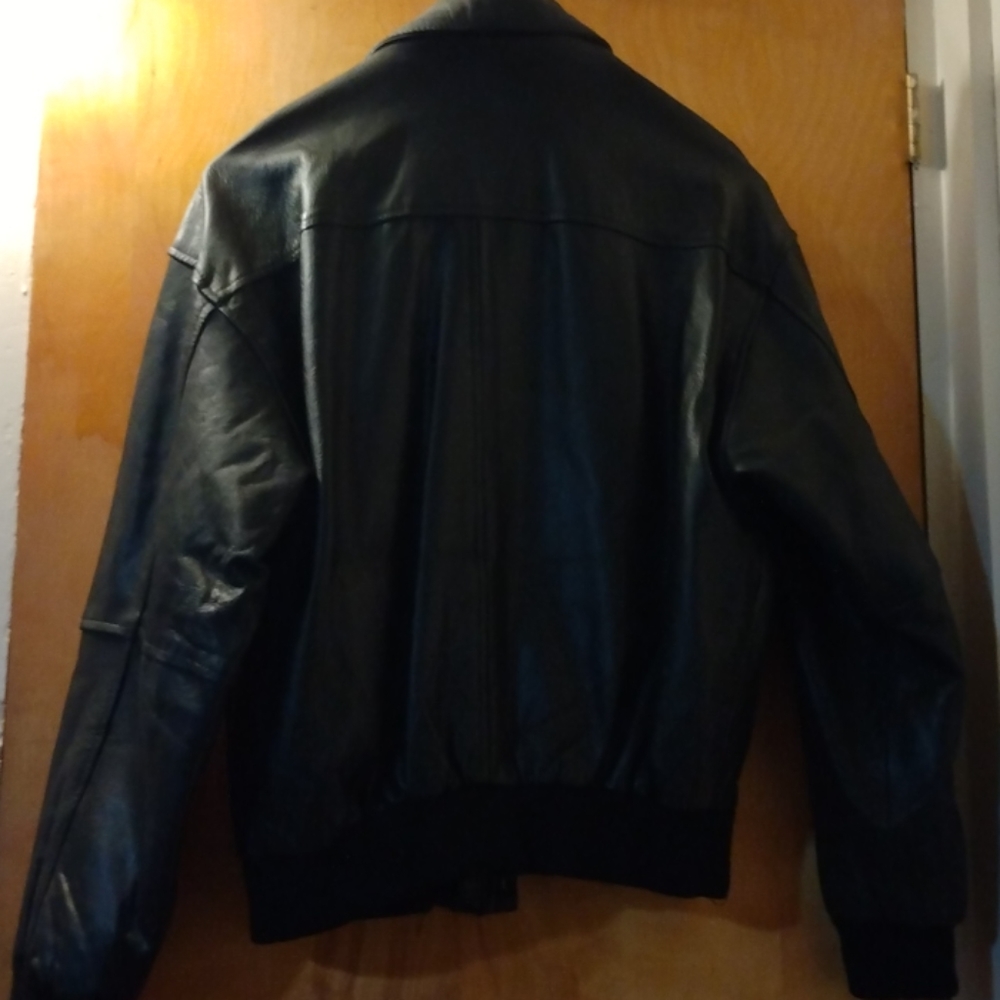 Leather jacket